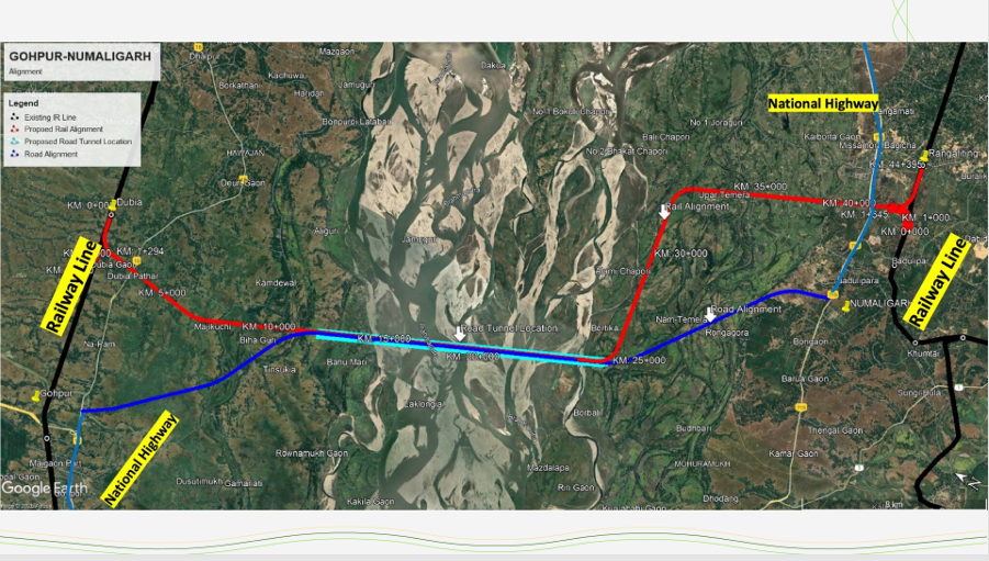 India's First Underwater Road & Rail Tunnel