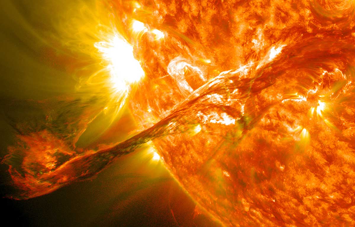 Solar explosions may be silently raising your BP!