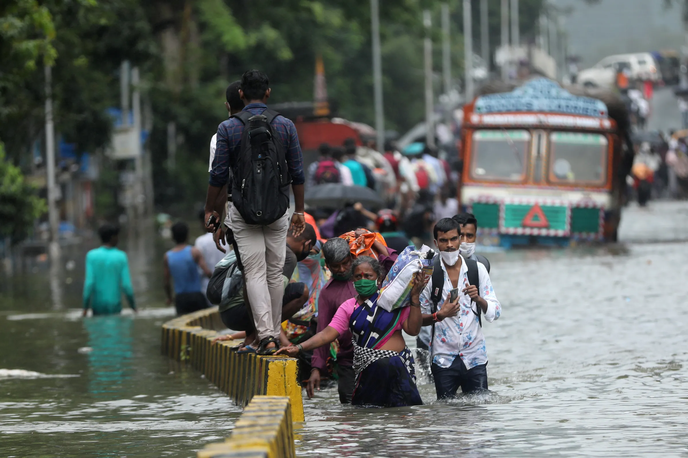 Mumbai floods as monsoon arrives early with record rainfall in 75 years!