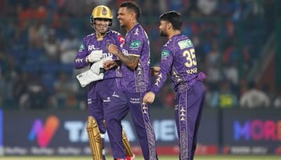 KKR's All-Round power overpowers DC in their own Backyard!