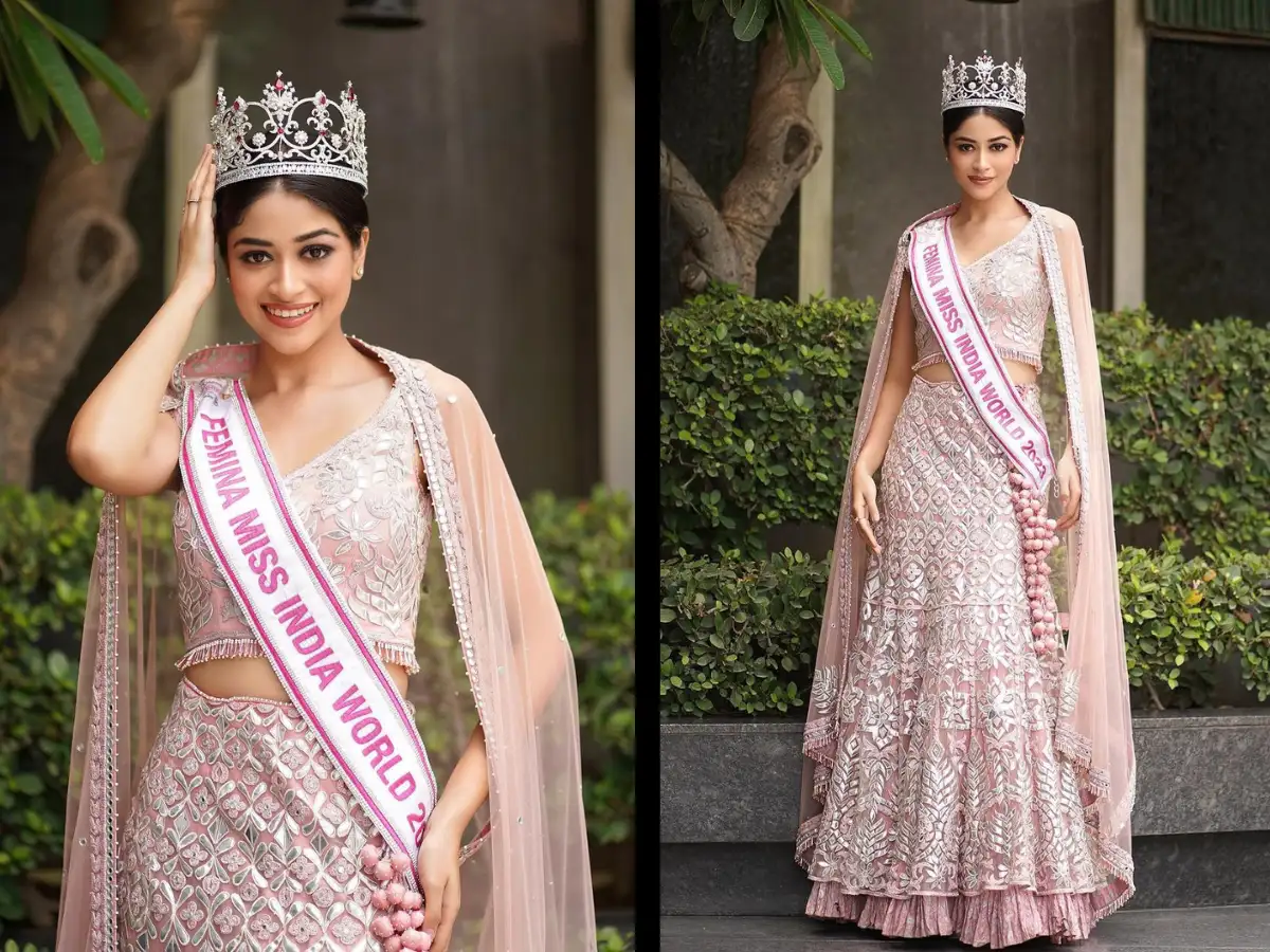 Miss India just made it to the Miss World finale—and her look stole the show!