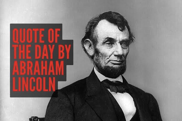 Lincoln on resolve: determination matters above all!