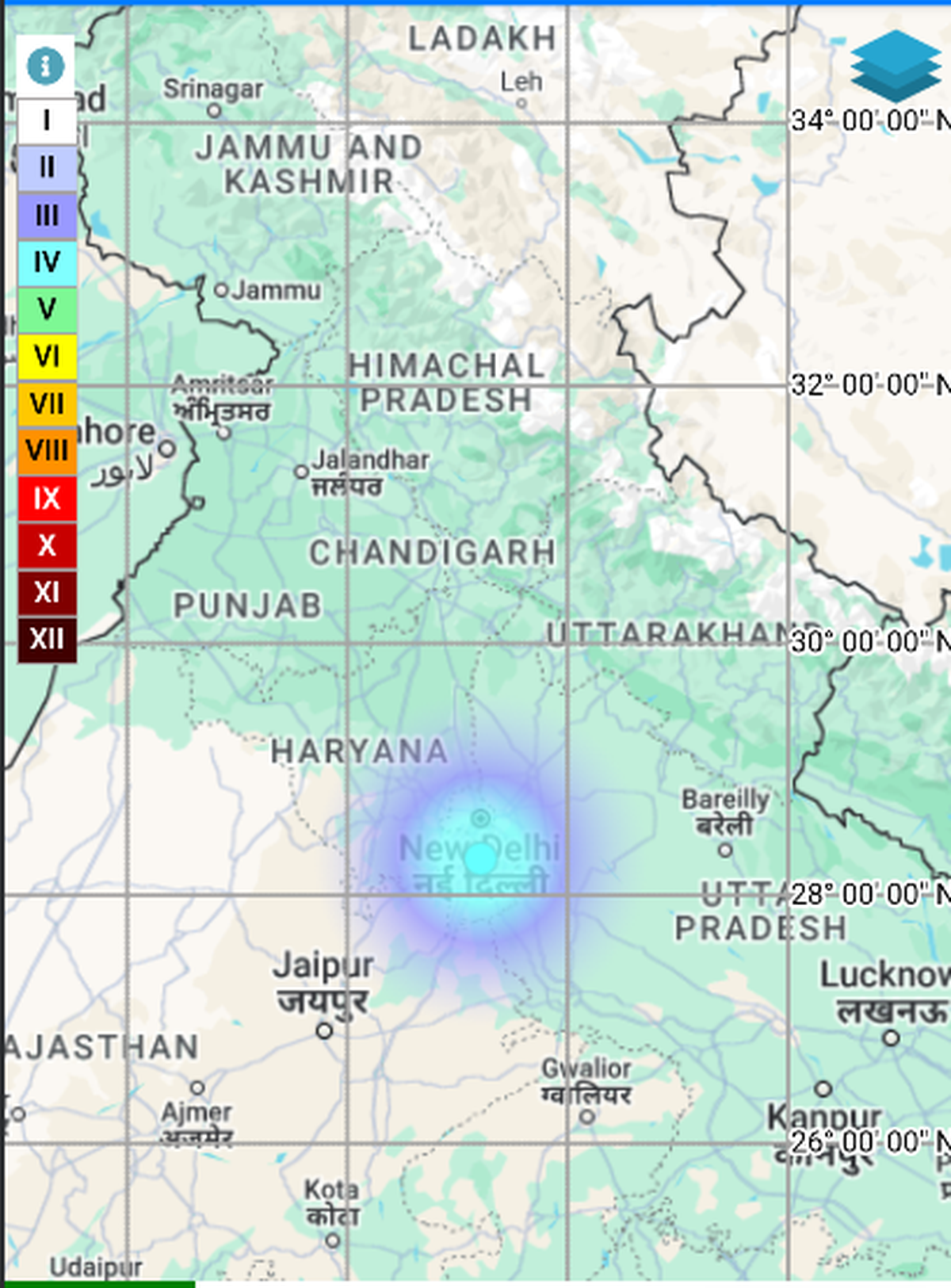 3.2‑Magnitude earthquake strikes Faridabad, Tremors felt across Delhi‑NCR!