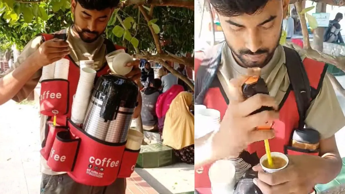 Viral Mobile Coffee Vendor Wows Social Media!
