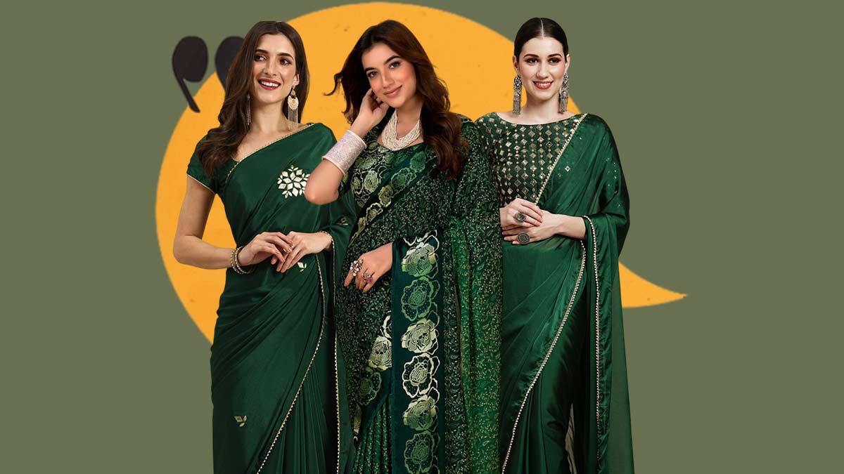 Why do women wear green on Teej 