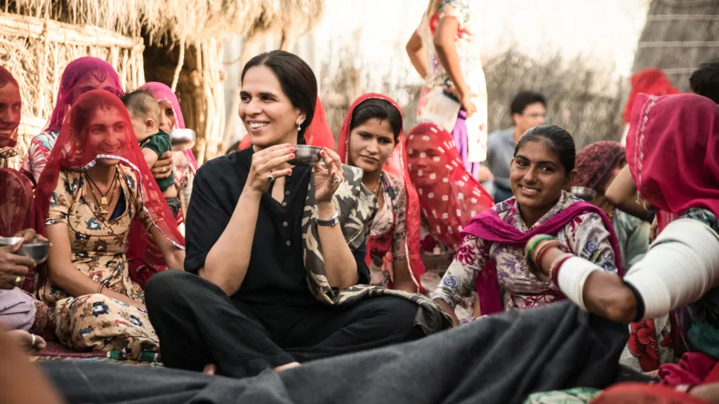 Anita Dongre is empowering 100+ rural women through handmade bridal fashion!
