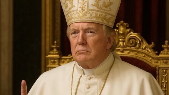 Trump as Pope? AI Image Sparks Outrage After  Pope Francis’ Death!