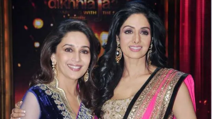 Janhvi Kapoor caught liking reel mocking Madhuri Dixit