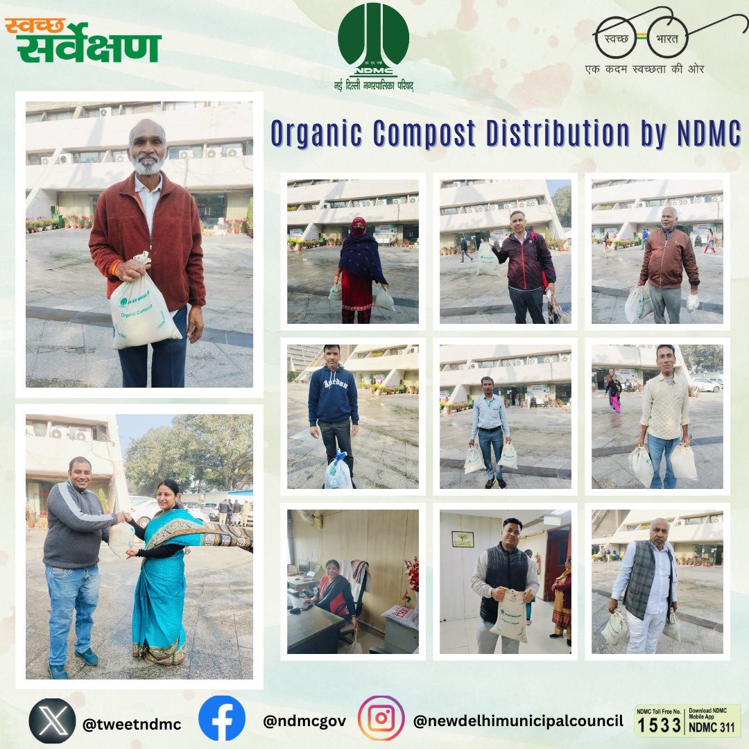 How is NDMC turning everyday waste into valuable organic compost?