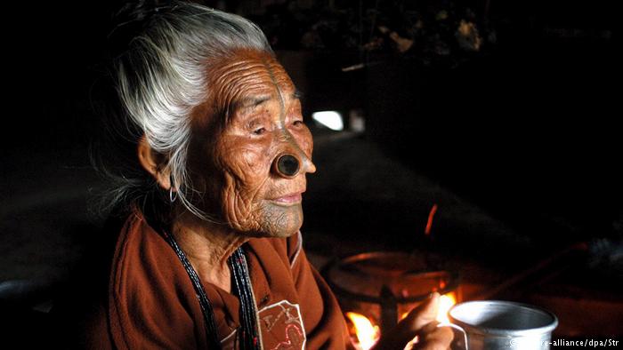 Why Apatani Women covered their Beauty with Tattoos and Plugs!
