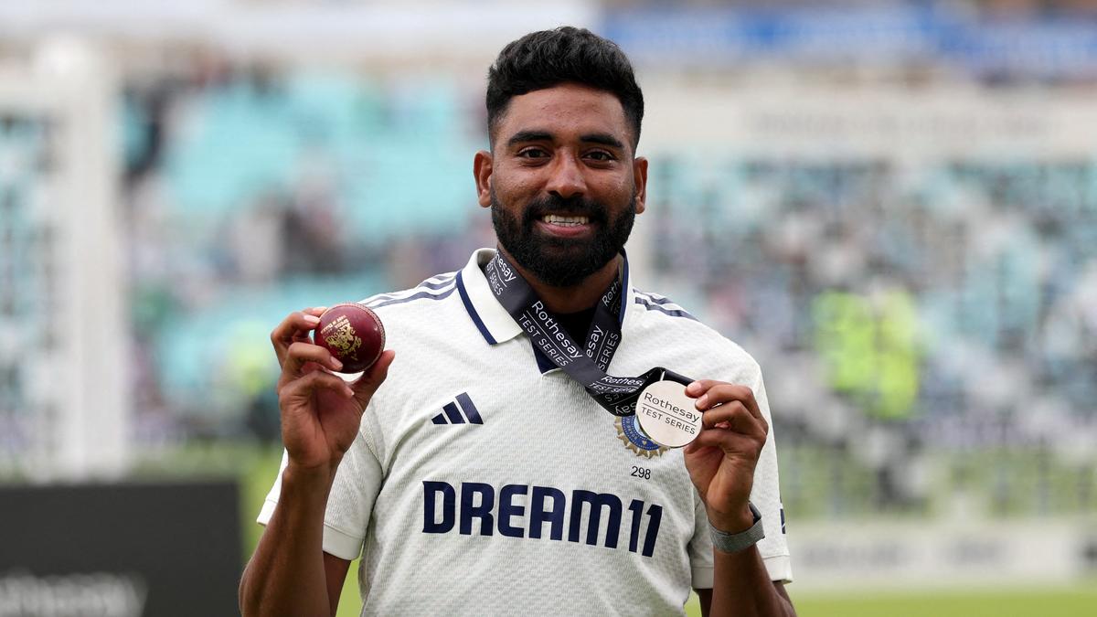 Siraj breaks into Top 15 of ICC Test Bowlers after the Oval Magic!