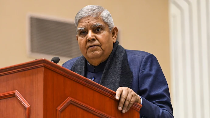 Vice President Dhankhar shocks parliament!