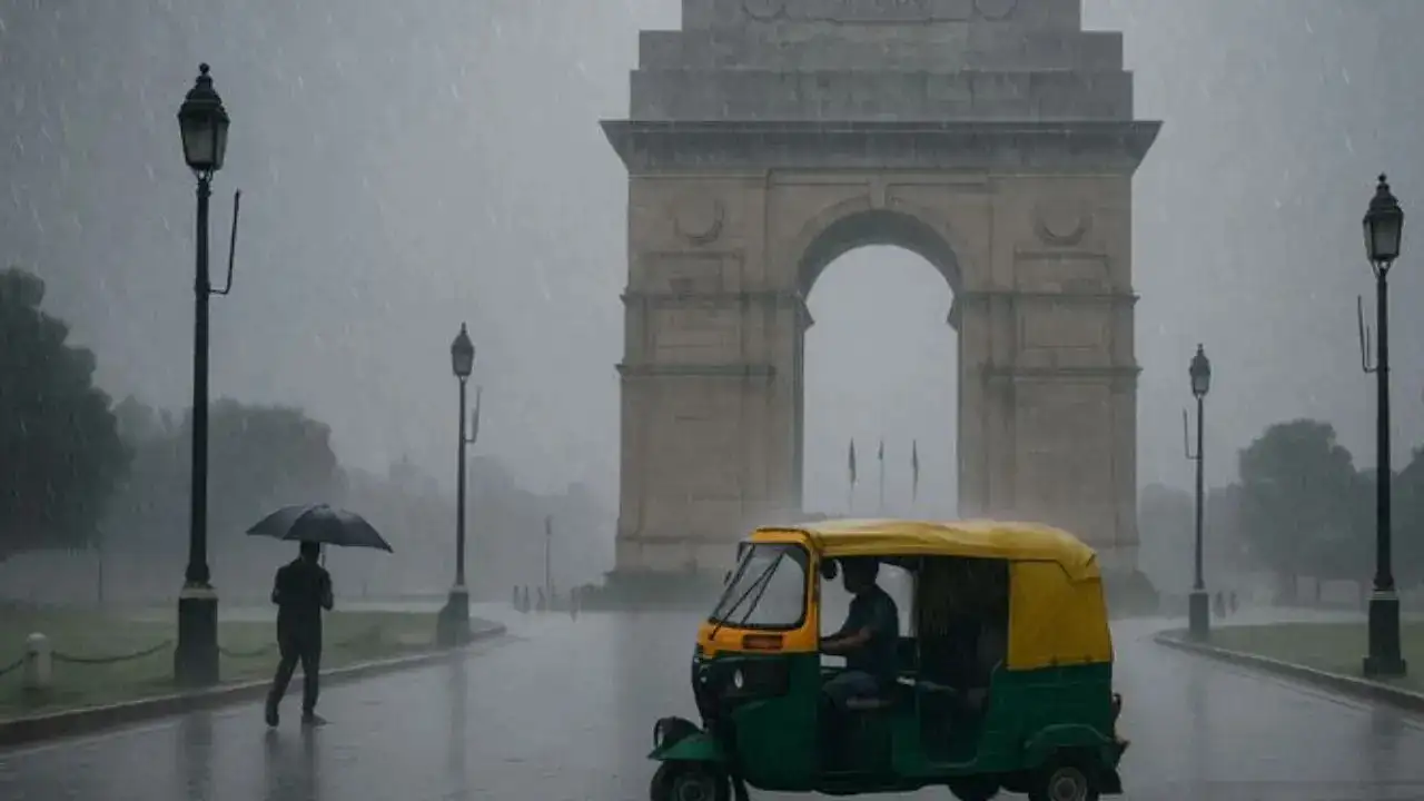 Relief from heat as Delhi welcomes pre-monsoon rain!