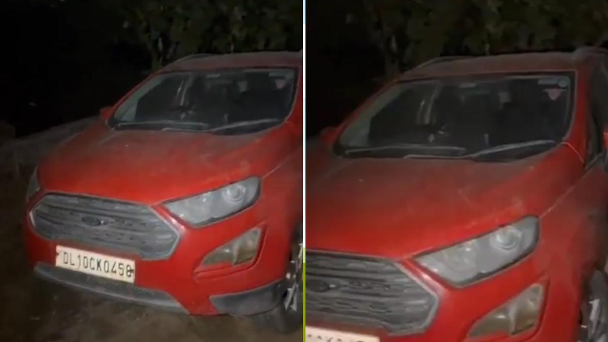 Massive hunt ends, Red ecoSport connected to Red Fort blast finally found!