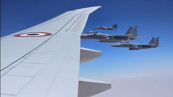 Saudi F-15 Jets Escort PM Modi’s Plane- But Why Now?