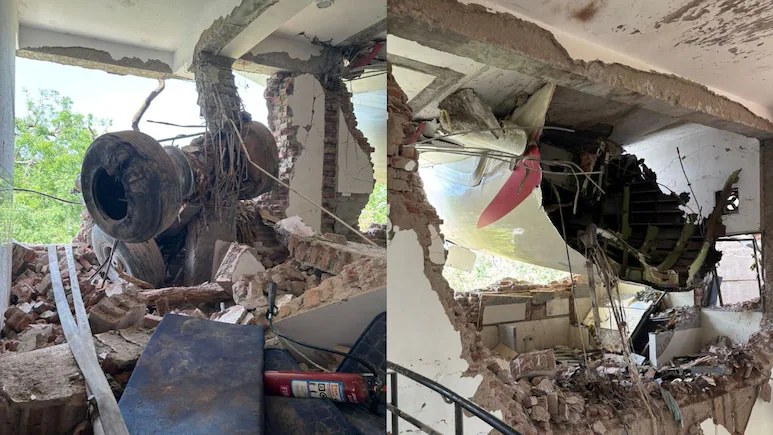 SHOCKING: 5 Medical students killed as Air India dreamliner CRASHES into hostel!