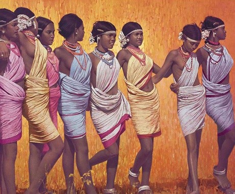 Could you wear a saree without a blouse? Women in India did for centuries!