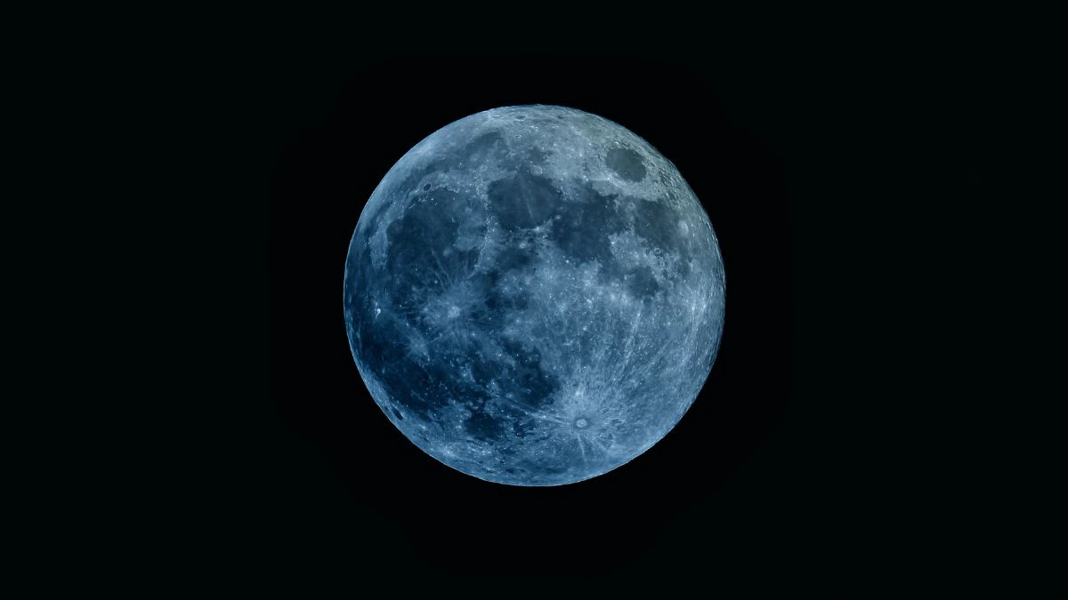 A rare Blue Moon is about to appear in the sky...