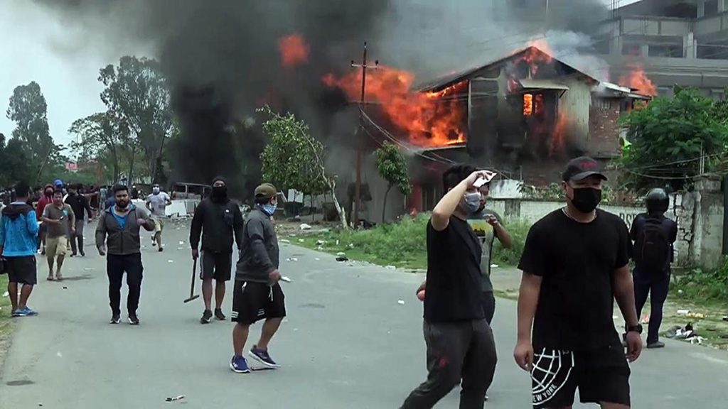 Tear gas, roadblocks, and petrol-soaked protesters: Manipur unrest intensifies